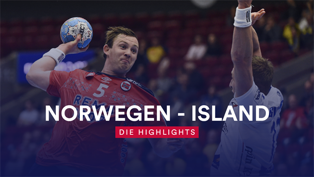 Sechs-Tore-Führung nach sechs Minuten: Norwegen schlägt Island souverän Sechs-Tore-Führung nach sechs Minuten: Norwegen schlägt Island souverän