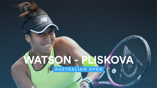 Open de Australia 2020: Watson-Pliskova, vídeo resumen del partido Open de Australia 2020: Watson-Pliskova, vídeo resumen del partido
