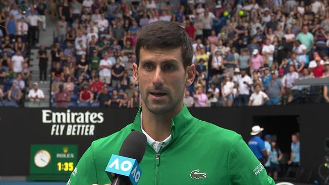 Djokovic explains how to master blustery conditions after beating Ito Djokovic explains how to master blustery conditions after beating Ito