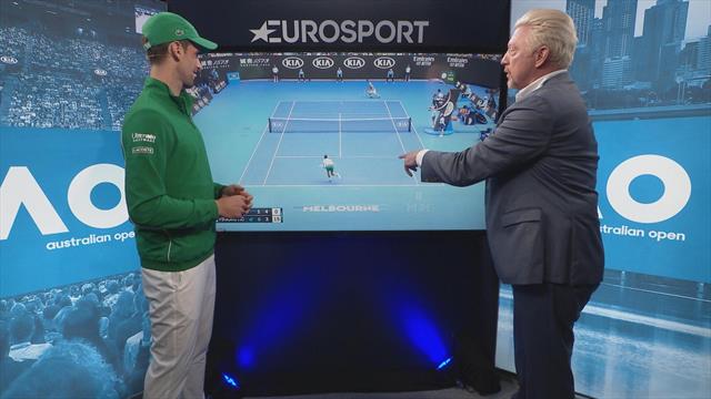 'Now I know how you felt!' Djokovic breaks down victory with former coach Becker 'Now I know how you felt!' Djokovic breaks down victory with former coach Becker
