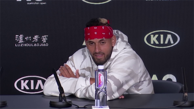 Australian Open 2020 Video Nick Kyrgios Hits Out At Question From Reporter Australian Open