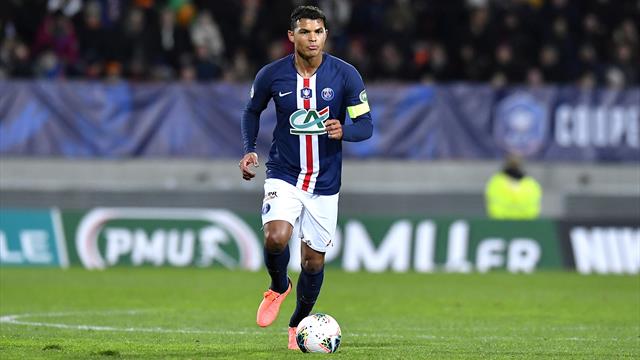 Thiago Silva était parfaitement placé : le but du break du PSG Thiago Silva était parfaitement placé : le but du break du PSG