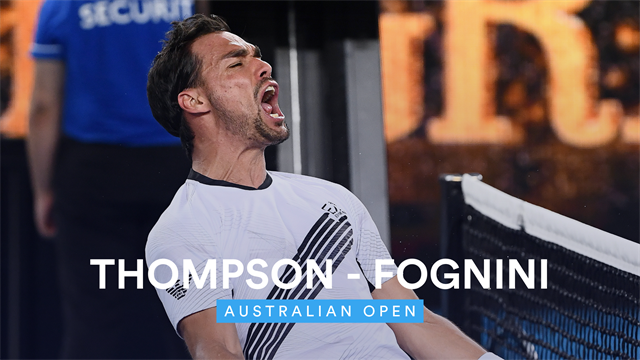 Australian Open | Highlights Thompson - Fognini Australian Open | Highlights Thompson - Fognini