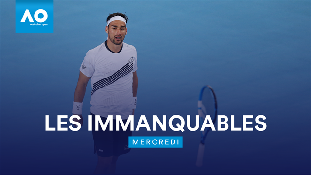 Ce qu'il ne fallait pas rater mercredi : Fognini encore au finish, les larmes de Suarez Navarro Ce qu'il ne fallait pas rater mercredi : Fognini encore au finish, les larmes de Suarez Navarro