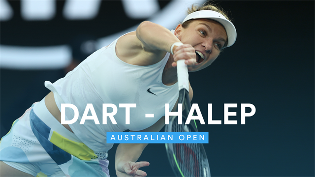 Australian Open : Halep - Dart (rezumat) Australian Open : Halep - Dart (rezumat)