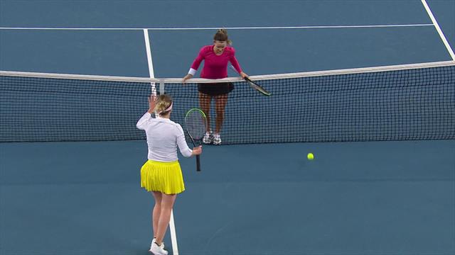 'That's unreal!' - Perfect Svitolina drop-shot bounces back over the net 'That's unreal!' - Perfect Svitolina drop-shot bounces back over the net