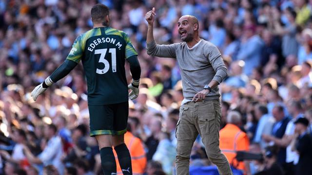 Allarme rigori al Manchester City. Guardiola: "Ederson è il migliore rigorista, potrebbe calciarli" Allarme rigori al Manchester City. Guardiola: "Ederson è il migliore rigorista, potrebbe calciarli"