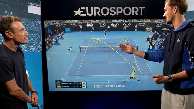 La Masterclass de Wilander : Pourquoi le style de Medvedev est fascinant La Masterclass de Wilander : Pourquoi le style de Medvedev est fascinant