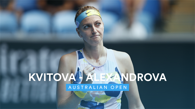 Highlights: Kvitova makes light work of Alexandrova Highlights: Kvitova makes light work of Alexandrova