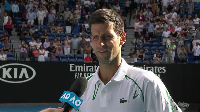 'I'm not sure I've ever done that before' - Djokovic on his stunning service display 'I'm not sure I've ever done that before' - Djokovic on his stunning service display