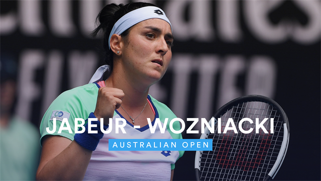 Highlights: Wozniacki bows out to Jabeur Highlights: Wozniacki bows out to Jabeur