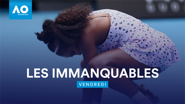 Ce qu'il ne fallait pas rater cette nuit : Serena à terre, Wozniacki à la retraite Ce qu'il ne fallait pas rater cette nuit : Serena à terre, Wozniacki à la retraite
