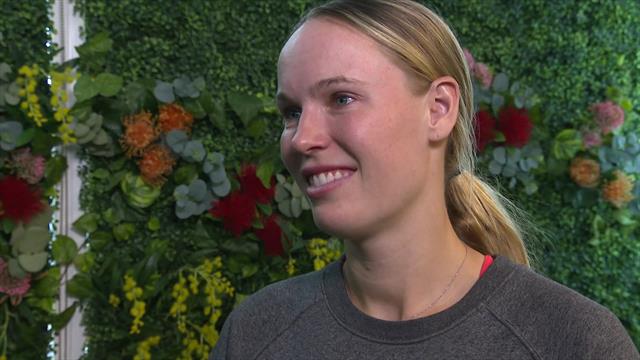 'I've got no plans tomorrow which is great!' Wozniacki after retiring 'I've got no plans tomorrow which is great!' Wozniacki after retiring