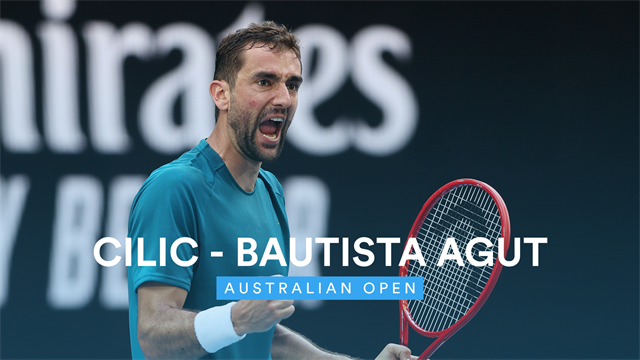 Highlights: Cilic comes through five-set thriller with Bautista Agut Highlights: Cilic comes through five-set thriller with Bautista Agut