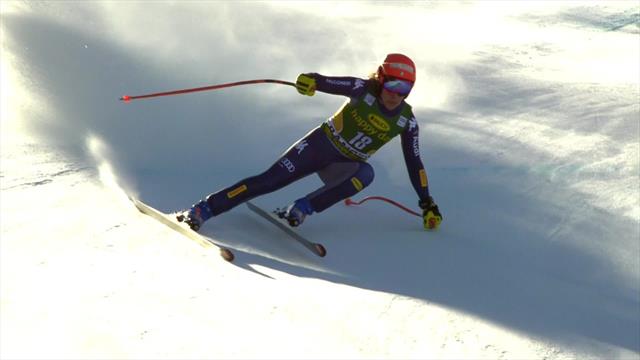 Afdaling Bansko | Federica Brignone pakt knappe tweede plek Afdaling Bansko | Federica Brignone pakt knappe tweede plek