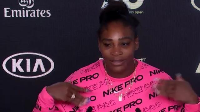 Australian Open | Williams emotioneel na vraag over Wozniacki Australian Open | Williams emotioneel na vraag over Wozniacki