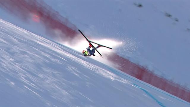 Afdaling Bansko | Harde crash voor Sofia Goggia Afdaling Bansko | Harde crash voor Sofia Goggia