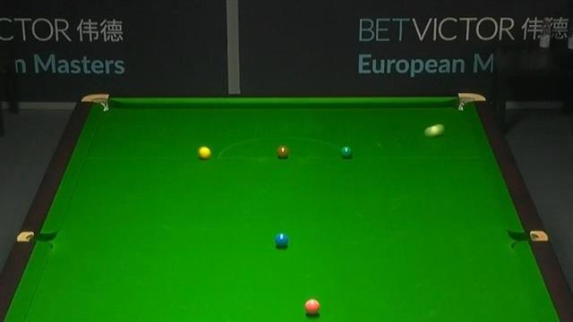 Fluke sees Carter pot difficult yellow Fluke sees Carter pot difficult yellow