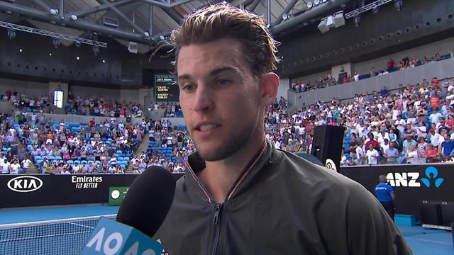 Dominic Thiem: I got a bit lucky Dominic Thiem: I got a bit lucky
