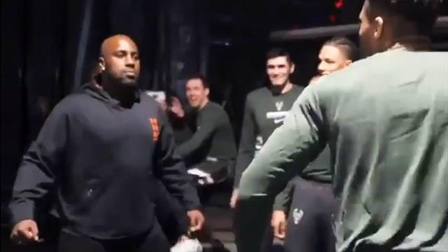 Ça a chauffé entre Riner et Antetokounmpo à Paris !