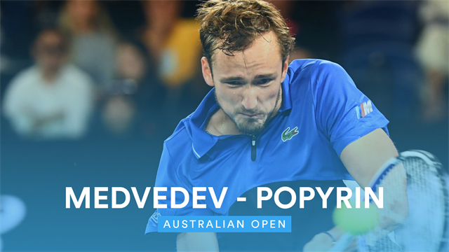 Highlights: Medvedev comfortably beats Popyrin Highlights: Medvedev comfortably beats Popyrin