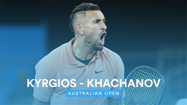 Highlights: Kyrgios survives epic with Khachanov Highlights: Kyrgios survives epic with Khachanov