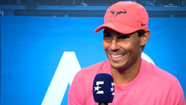 Nadal, en exclusiva en Eurosport tras alcanzar los octavos: "He jugado con más valentía" Nadal, en exclusiva en Eurosport tras alcanzar los octavos: "He jugado con más valentía"