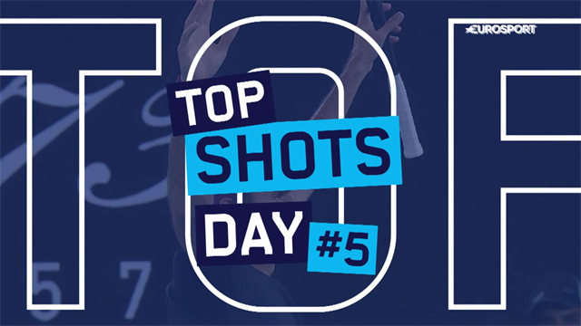 Top 5 Australian Open: i colpi più belli del Day 5, Fognini s'esalta, Wozniacki si congeda Top 5 Australian Open: i colpi più belli del Day 5, Fognini s'esalta, Wozniacki si congeda
