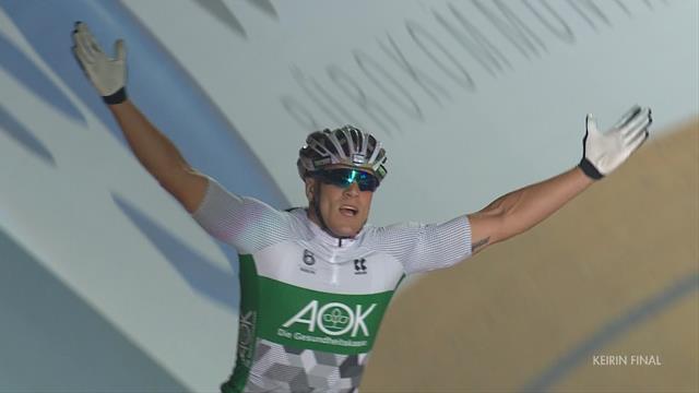 Ciclismo en pista, Seis Días de Berlín: La infartante última vuelta de Levy en el keirin Ciclismo en pista, Seis Días de Berlín: La infartante última vuelta de Levy en el keirin
