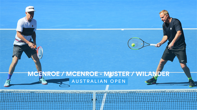 Open de Australia 2020: McEnroe/McEnroe-Muster/Wilander, vídeo resumen del partido Open de Australia 2020: McEnroe/McEnroe-Muster/Wilander, vídeo resumen del partido