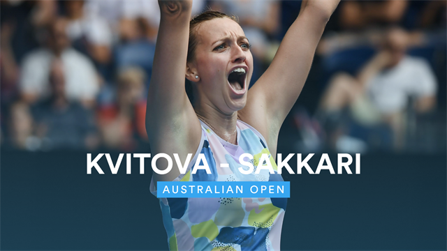 Australian Open | Kvitova herstelt zich na setverlies Australian Open | Kvitova herstelt zich na setverlies