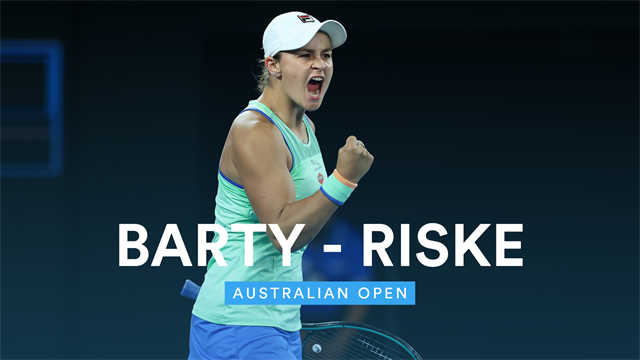 Open de Australia 2020: Barty-Riske, vídeo resumen del partido Open de Australia 2020: Barty-Riske, vídeo resumen del partido