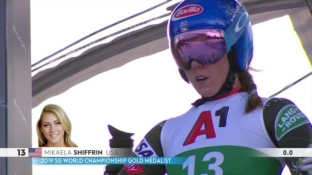 WATCH - Shiffrin's storming Super-G run WATCH - Shiffrin's storming Super-G run