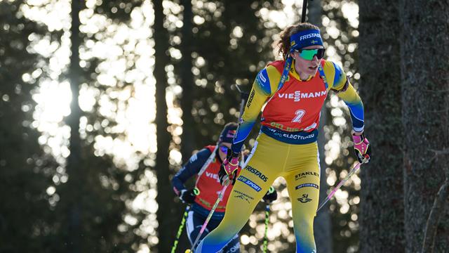 Mit flinkem Finger: Oeberg siegt in Pokljuka vor Vittozzi Mit flinkem Finger: Oeberg siegt in Pokljuka vor Vittozzi