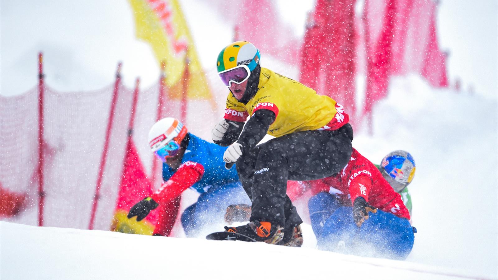 VIDEO Men's snowboard cross final Eurosport Australia