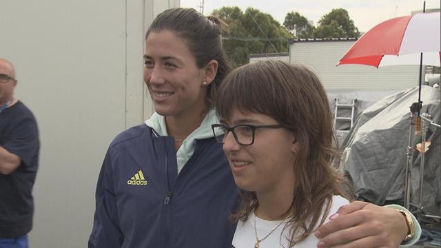 Open de Australia 2020: La joven promesa Ane Mintegui se encuentra con Garbiñe Muguruza Open de Australia 2020: La joven promesa Ane Mintegui se encuentra con Garbiñe Muguruza