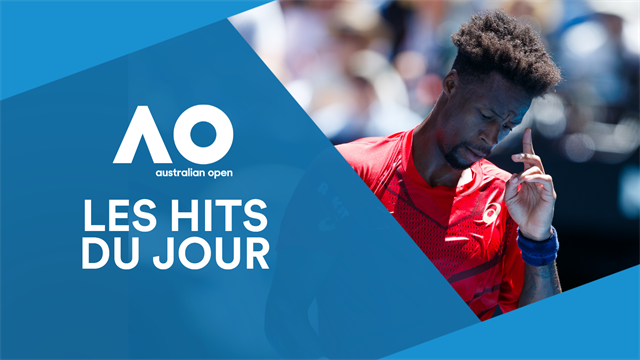 "On dirait que Monfils se demande ce qu'il fait sur un court de tennis" "On dirait que Monfils se demande ce qu'il fait sur un court de tennis"