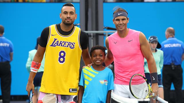 Open de Australia 2020: Melbourne se llena de homenajes a Kobe Bryant: Nadal, Kyrgios, Gauff... Open de Australia 2020: Melbourne se llena de homenajes a Kobe Bryant: Nadal, Kyrgios, Gauff...