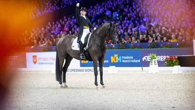 Isabell Werth ne tremble pas face à Charlotte Dujardin à Amsterdam