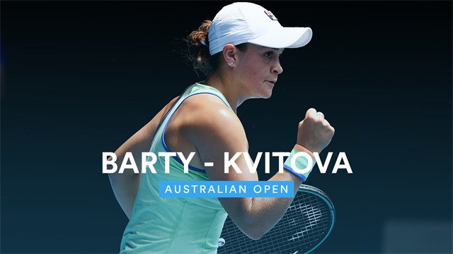 Highlights: Barty wins quarter-final rematch against Kvitova Highlights: Barty wins quarter-final rematch against Kvitova