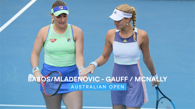 Mladenovic-Babos - Gauff-McNally : le résumé Mladenovic-Babos - Gauff-McNally : le résumé