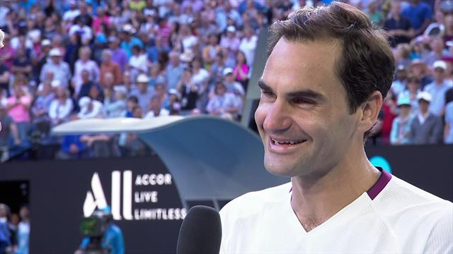 Federer etter seieren: – Jeg håpet på mirakler Federer etter seieren: – Jeg håpet på mirakler