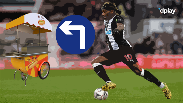 Spradebassen fra Newcastle leger igen! Sender Oxford-mand direkte til pølsevognen med fodsålsfinte Spradebassen fra Newcastle leger igen! Sender Oxford-mand direkte til pølsevognen med fodsålsfinte