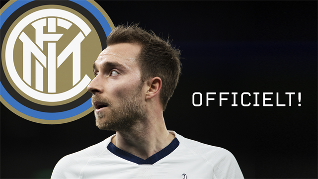 Officielt: Eriksen skifter til Inter