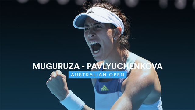 Avustralya Açık Çeyrek Finali: Garbine Muguruza - Anastasia Pavlyuchenkova Avustralya Açık Çeyrek Finali: Garbine Muguruza - Anastasia Pavlyuchenkova
