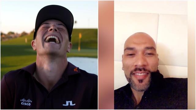 Her knekker han sammen av Carews videohilsen: – Hvilken jævla legende! Her knekker han sammen av Carews videohilsen: – Hvilken jævla legende!