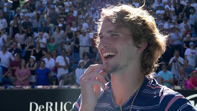 Australian Open | On court interview Alexander Zverev Australian Open | On court interview Alexander Zverev