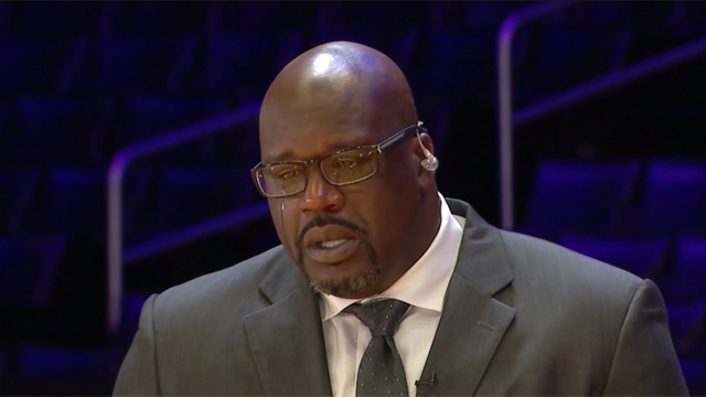 Shaquille O'Neal a început să plângă în direct, când a fost întrebat despre moartea lui Kobe Bryant