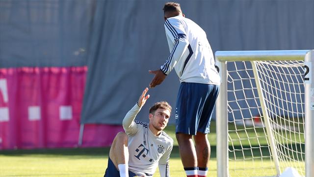 Ça a chauffé au Bayern : Boateng et Goretzka en viennent aux mains... puis font la paix