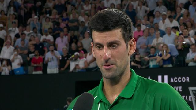 Australian Open | On court interview Djokovic Australian Open | On court interview Djokovic